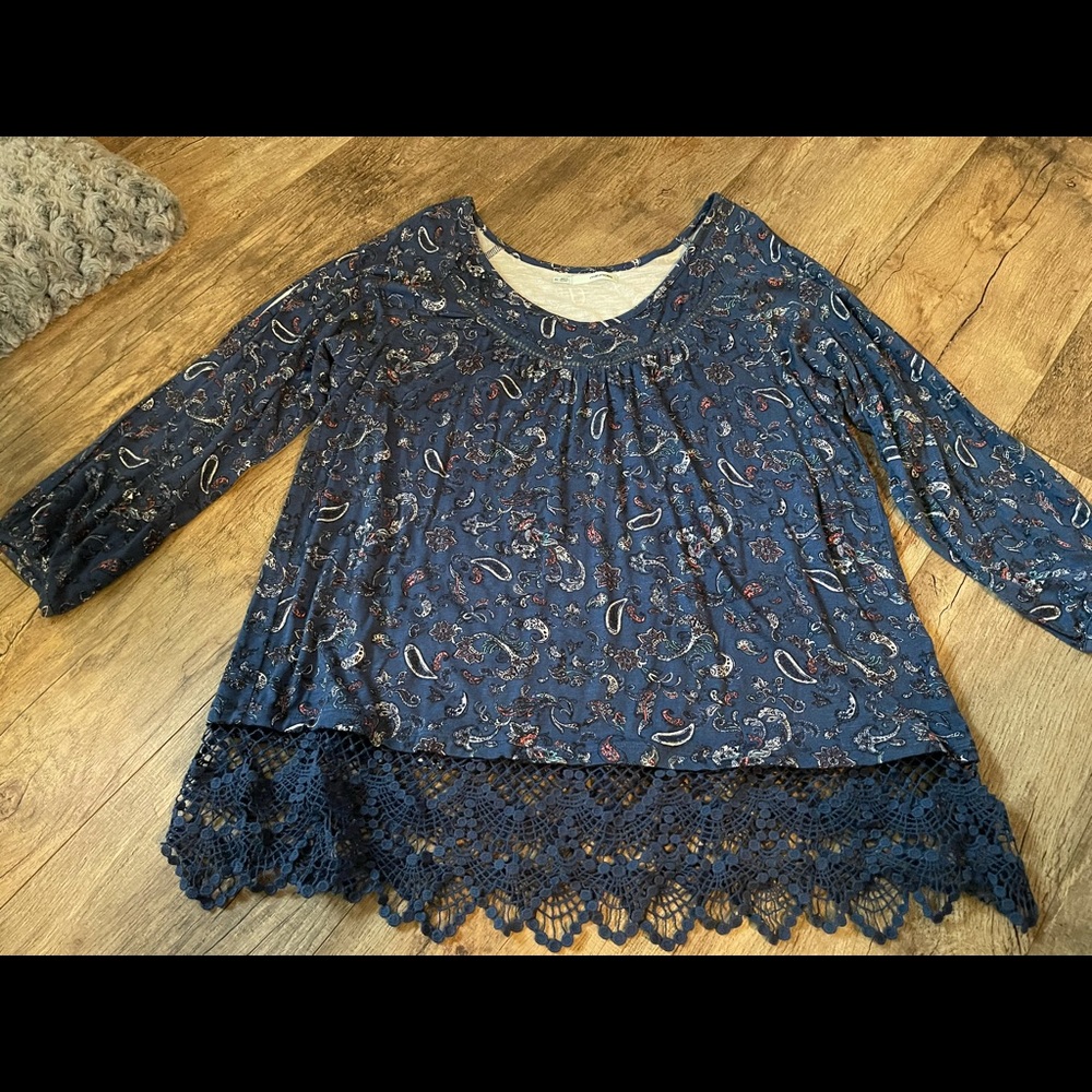 Paisley Boho Blouse